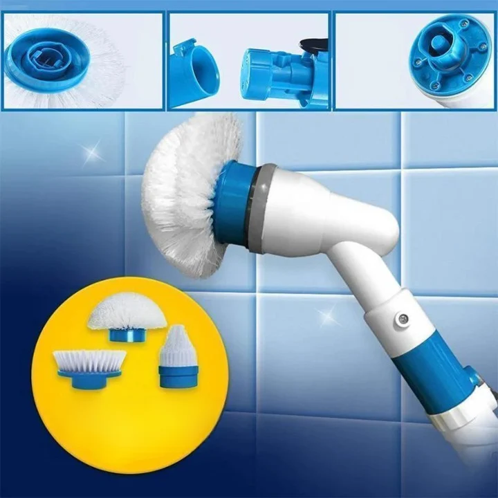 Brosse de Nettoyage Électrique Polyvalente - Puissante & Ergonomique