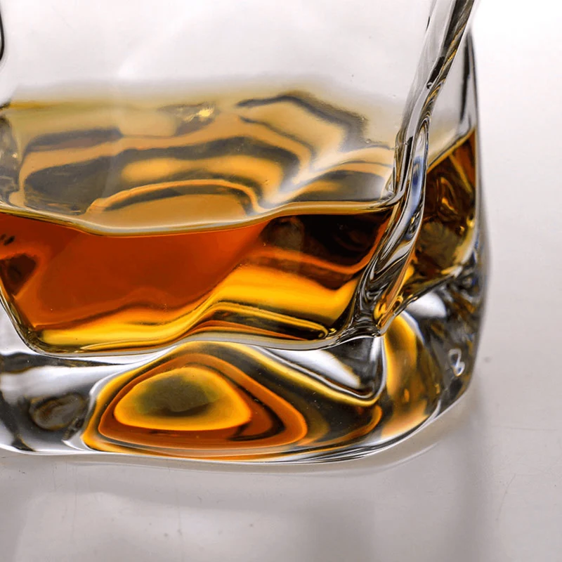 Verre à Whisky Japonais - Design Froissé Unique