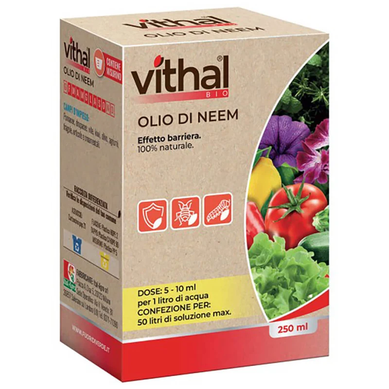 Olio di Neem 250ml Vithal Bio
