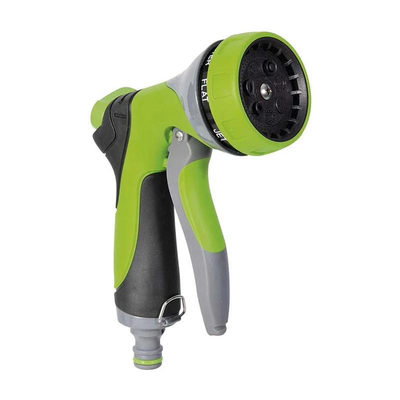 Pistola a doccia 7 getti ergonomica Verdemax V009513
