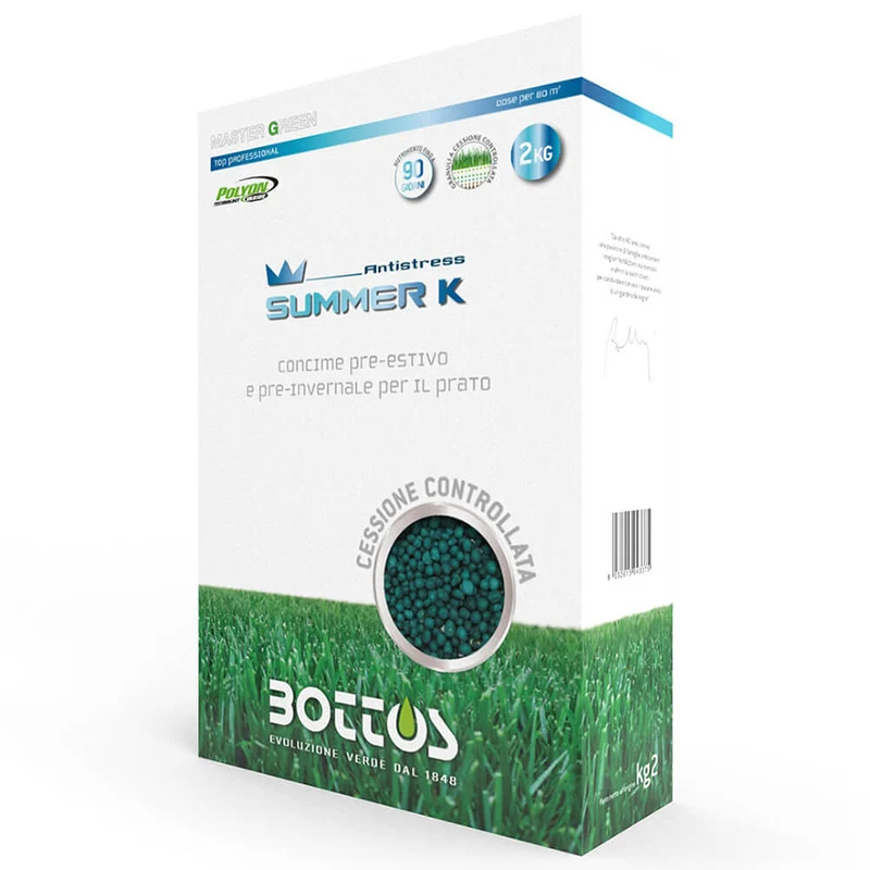 Concime per prato Summer K 2kg Master Green Bottos