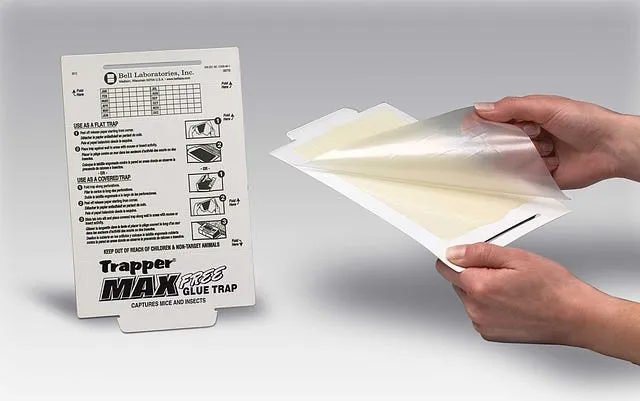 Trapper Max Free Mouse Glue Board - 72 Traps