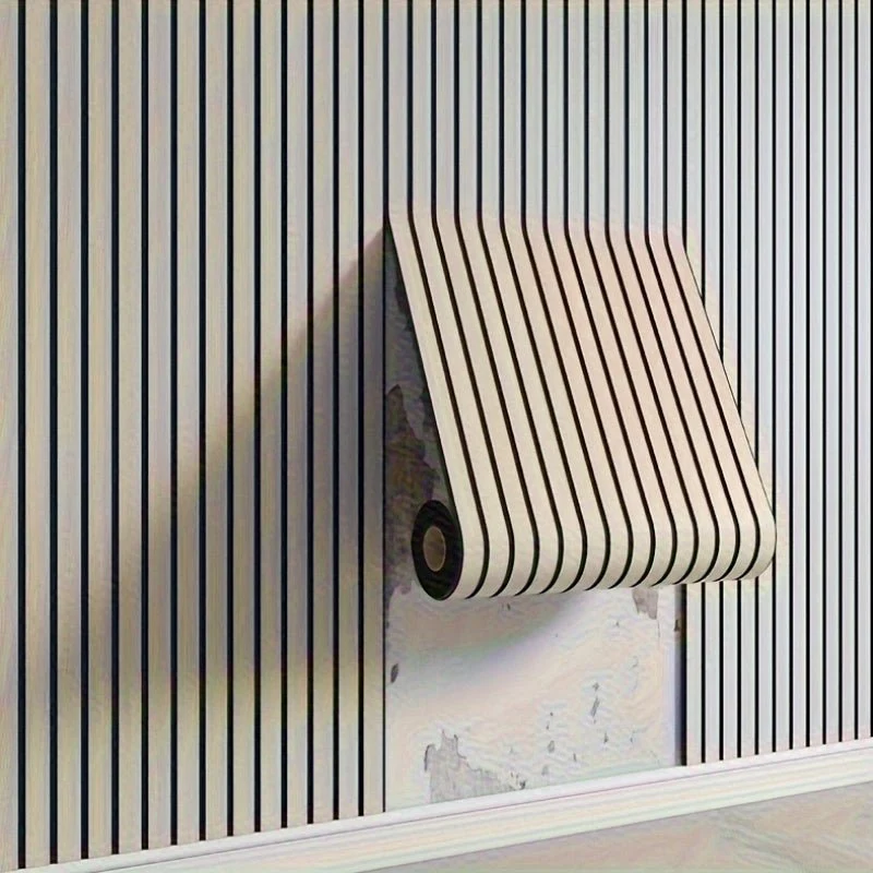 Panneaux Muraux 3D Bois - Autocollants Réalistes