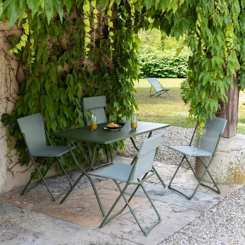 Tavolo Lafuma Balcony Colorblock 120x70cm Verde Moss LFM5339.9874