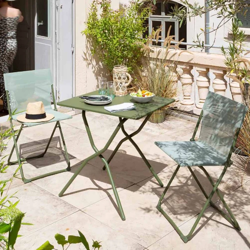 Sedia pieghevole Lafuma Balcony II colorblock Moss Lafuma LFM5167.9874