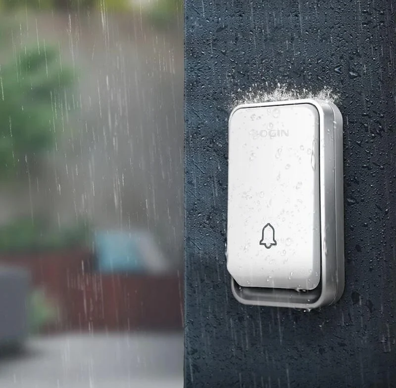 Sonnette Intelligente - Sans Fil, Sans Batterie, Imperméable