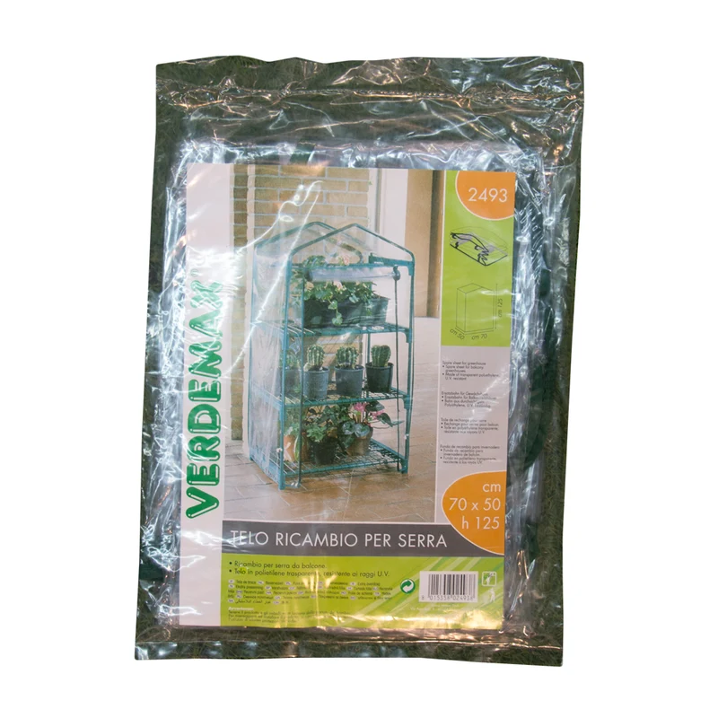 Telo ricambio serra a 3 ripiani Azalea verde Verdemax V002493