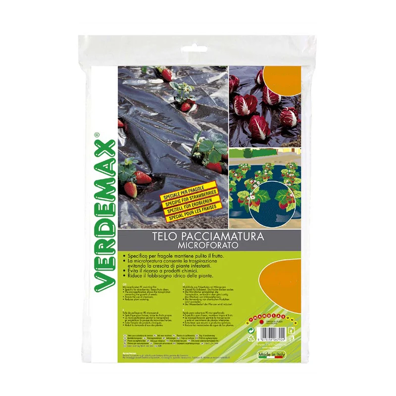 Telo pacciamatura microforato 1,5x5m Verdemax V006790