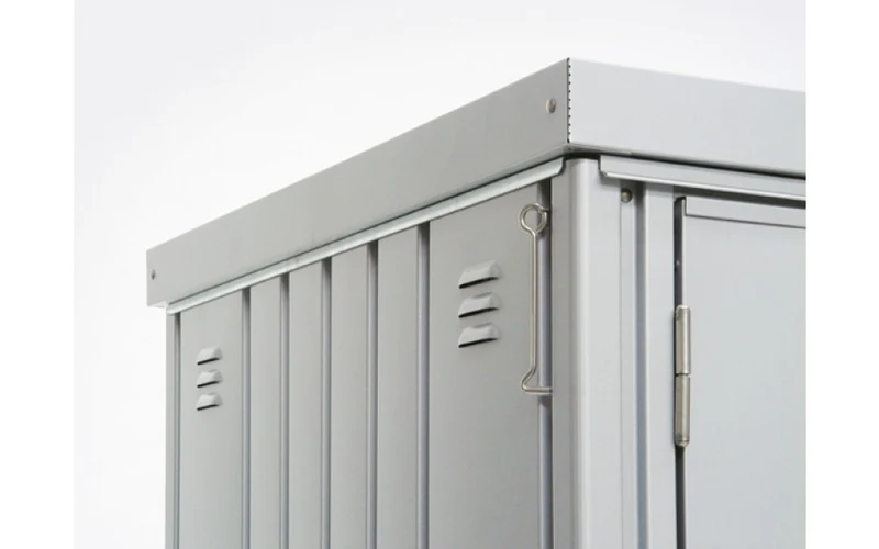 ARMADIO PER ATTREZZI 150CM GRIGIO QUARZO METALLIZZATO