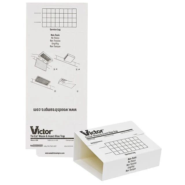 Victor Tin Cat M309 Mouse and Insect Glue Boards - 72 pack