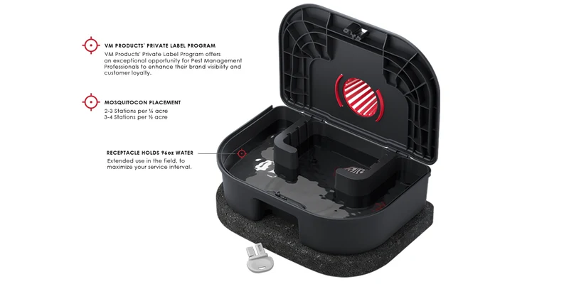 MosquitoCon Water-Holding Receptacle