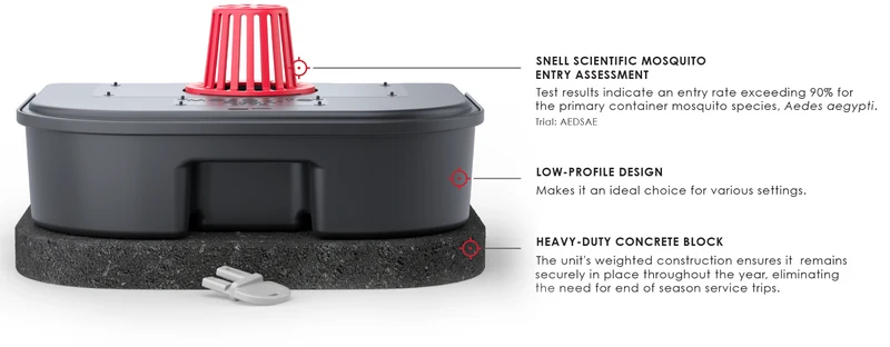 MosquitoCon Water-Holding Receptacle