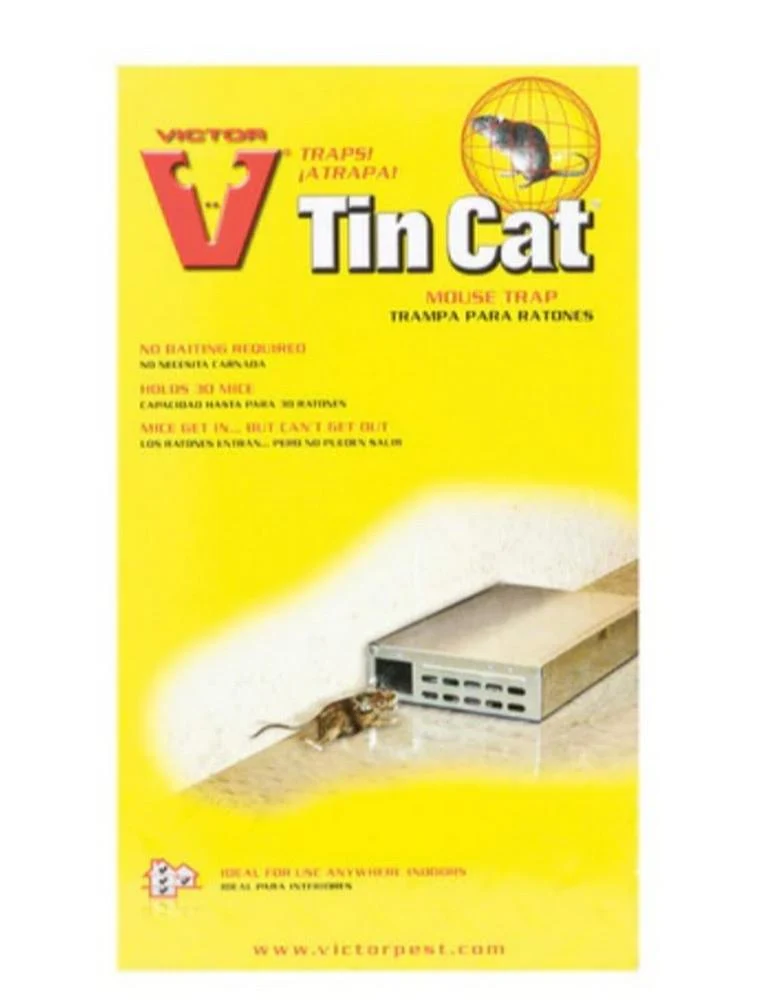 Victor Tin Cat Mouse Trap - Solid Top (M310S)