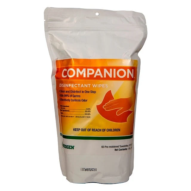 Companion Disinfectant Wipes