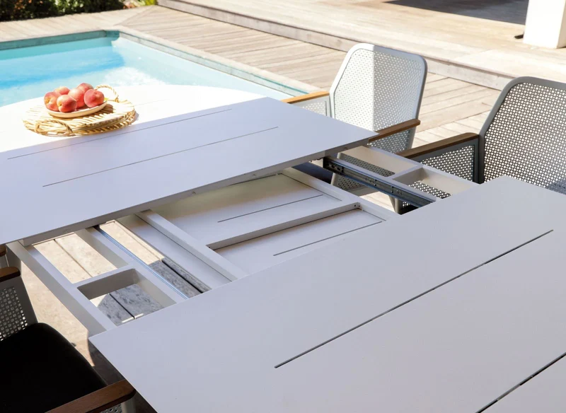 OFFERTA TAVOLO DUBLINO OVALE ALLUNGABILE 230/300X120CM BIANCO +6 SEDIE ELEGANCE BIANCHE
