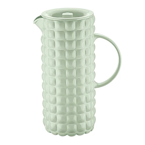 CARAFFA CON COPERCHIO TIFFANY VERDE MALVA 1,75L
