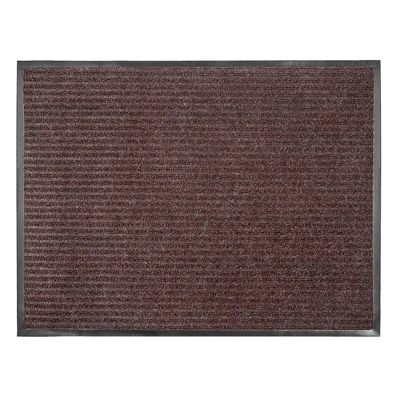 Zerbino d'ingresso universale KADAX, 40x60 cm, marrone, assorbente.