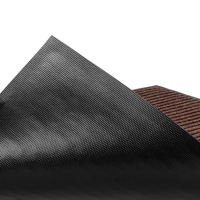 Zerbino d'ingresso universale KADAX, 40x60 cm, marrone, assorbente.