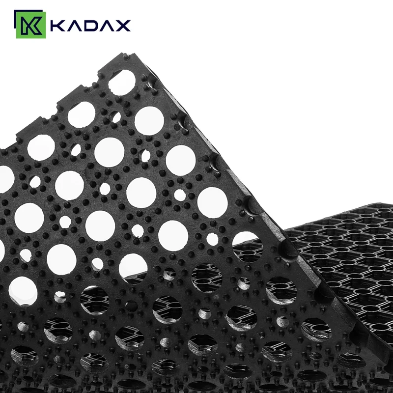 Zerbino d'ingresso KADAX, tappetino universale per scarpe, 100x75 cm, gomma