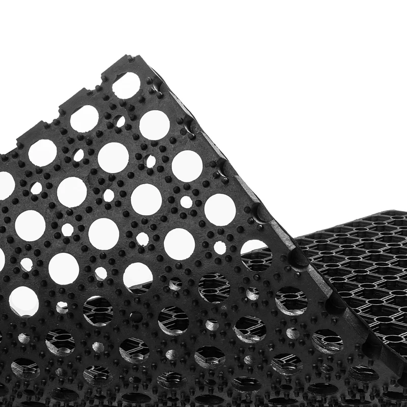 Zerbino d'ingresso KADAX, tappetino universale per scarpe, 100x75 cm, gomma