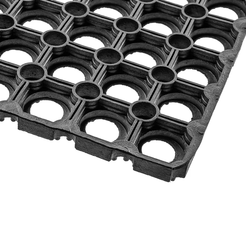 Zerbino d'ingresso KADAX, tappetino universale per scarpe, 100x75 cm, gomma