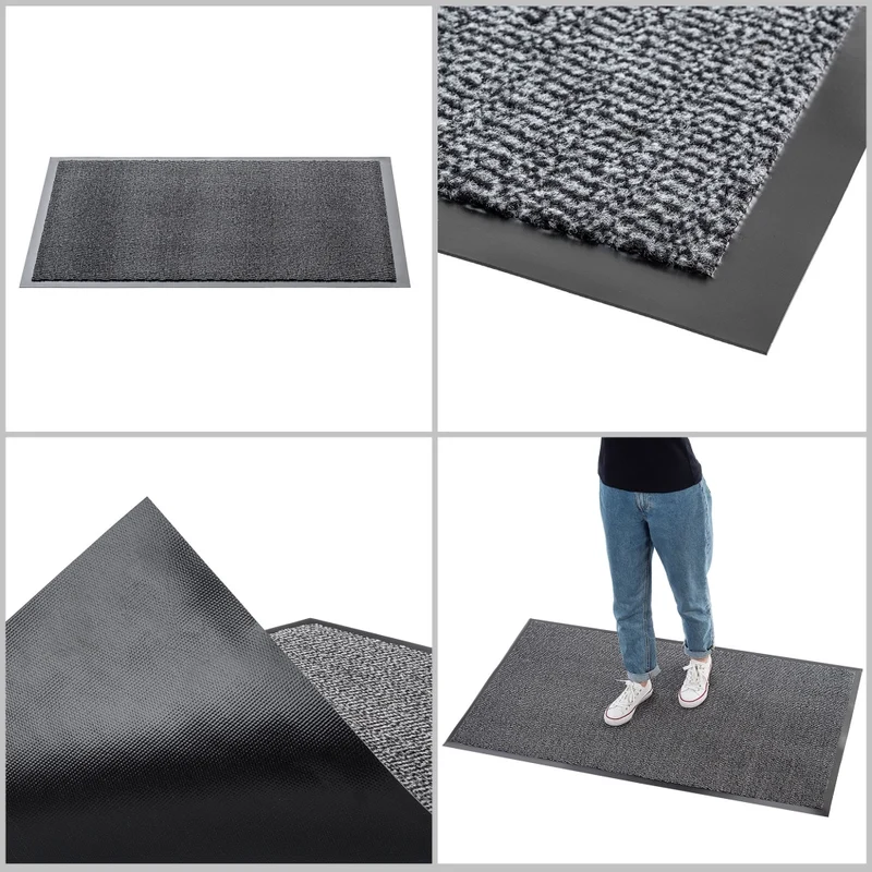 Zerbino d'ingresso KADAX, tappetino per scarpe, universale, 120x80 cm, assorbente