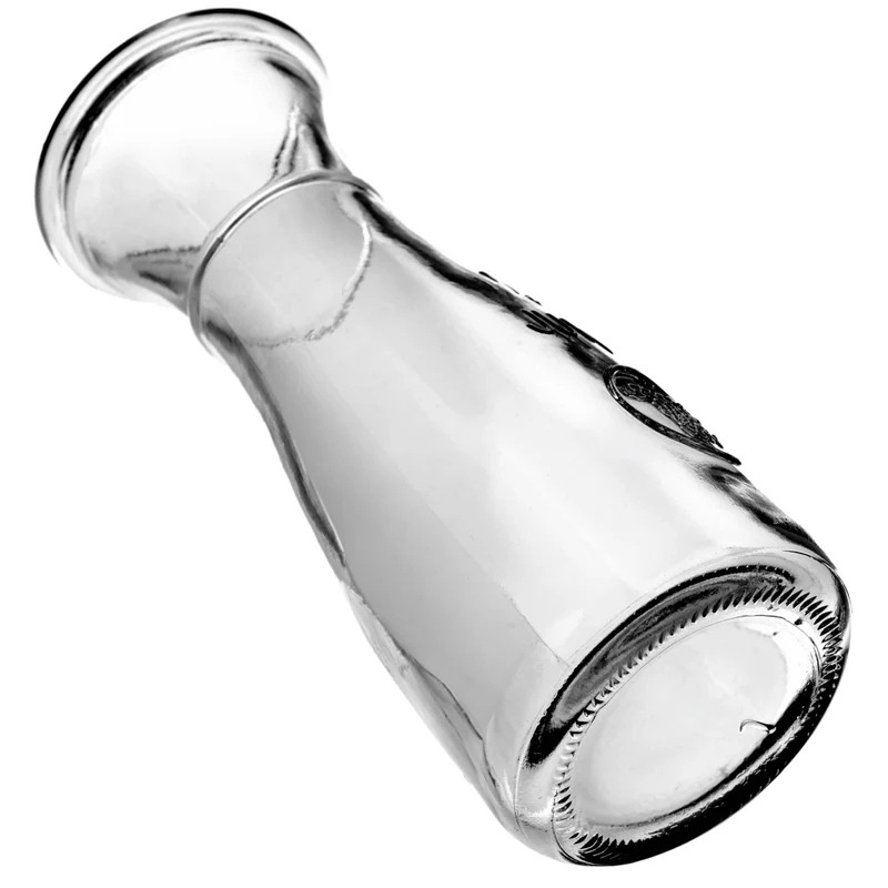 Caraffa in vetro KADAX da 1 litro per succhi di frutta, vino, limonata e bevande fredde.