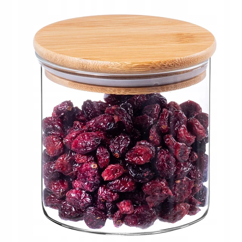 Set di 5 contenitori per alimenti in vetro KADAX, ermetici, ideali per la pasta.