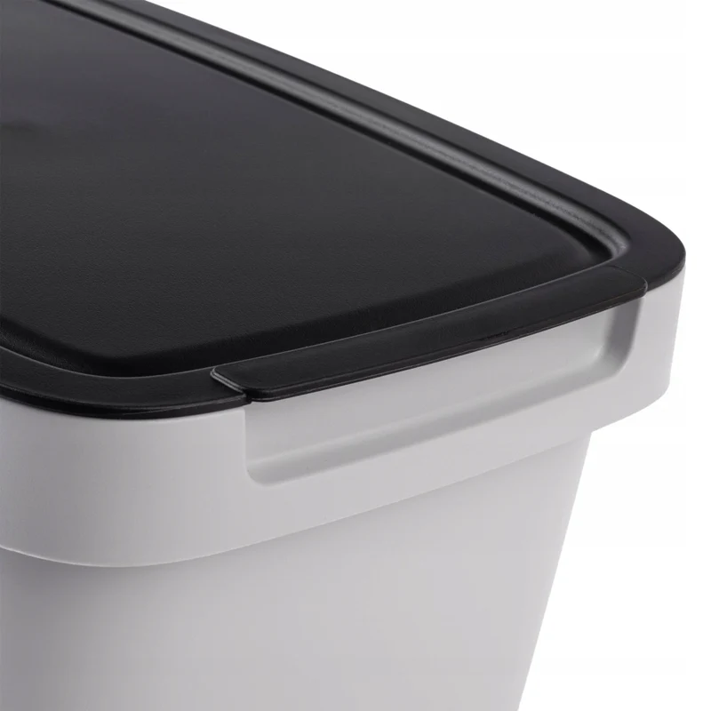 Pattumiera KADAX, contenitore per rifiuti organici, 6 litri, compostatore da cucina con coperchio
