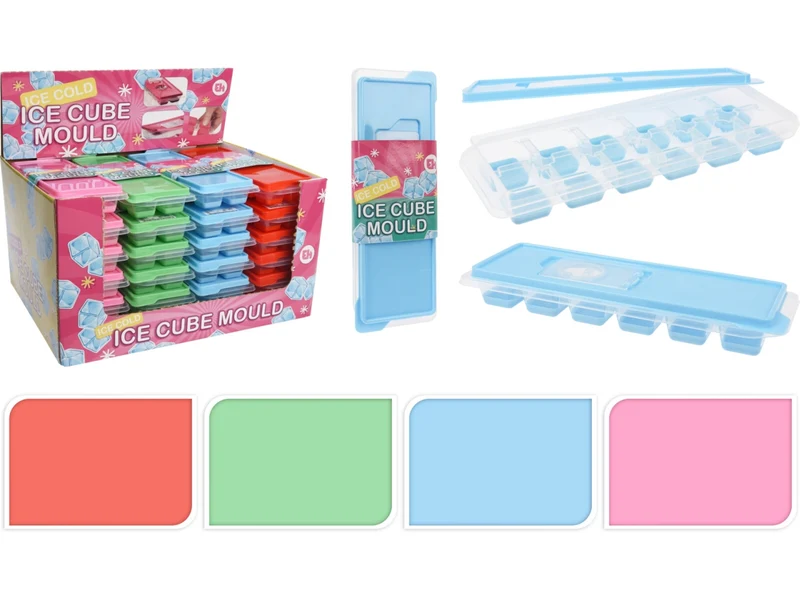 Formaghiaccio con coperchio in colori assortiti