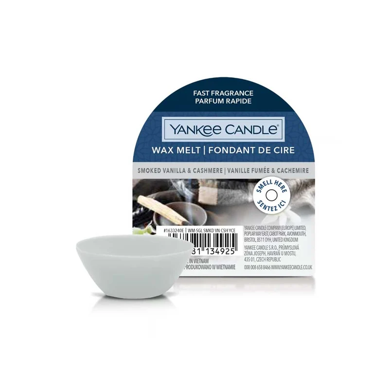 CERA DA FONDERE WAX MELT SMOKED VANILLA & CASHMERE