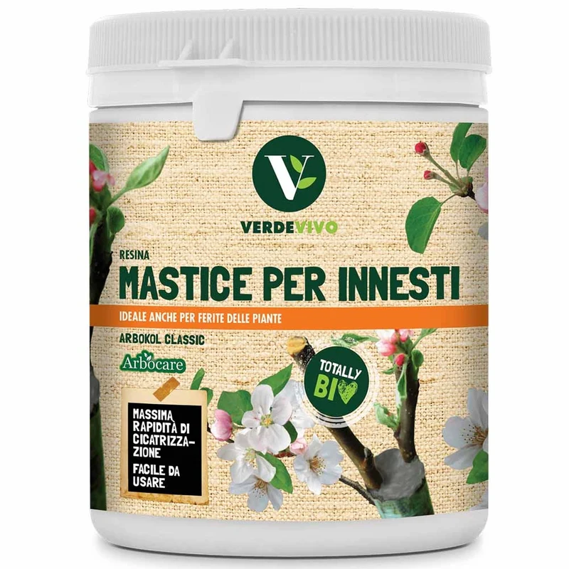 Mastice cicatrizzante ARBOKOL CLASSIC 500g Verde Vivo