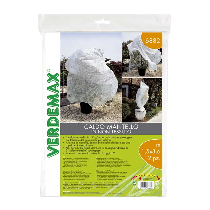 Caldo mantello anti freddo per piante in TNT Verdemax V006882