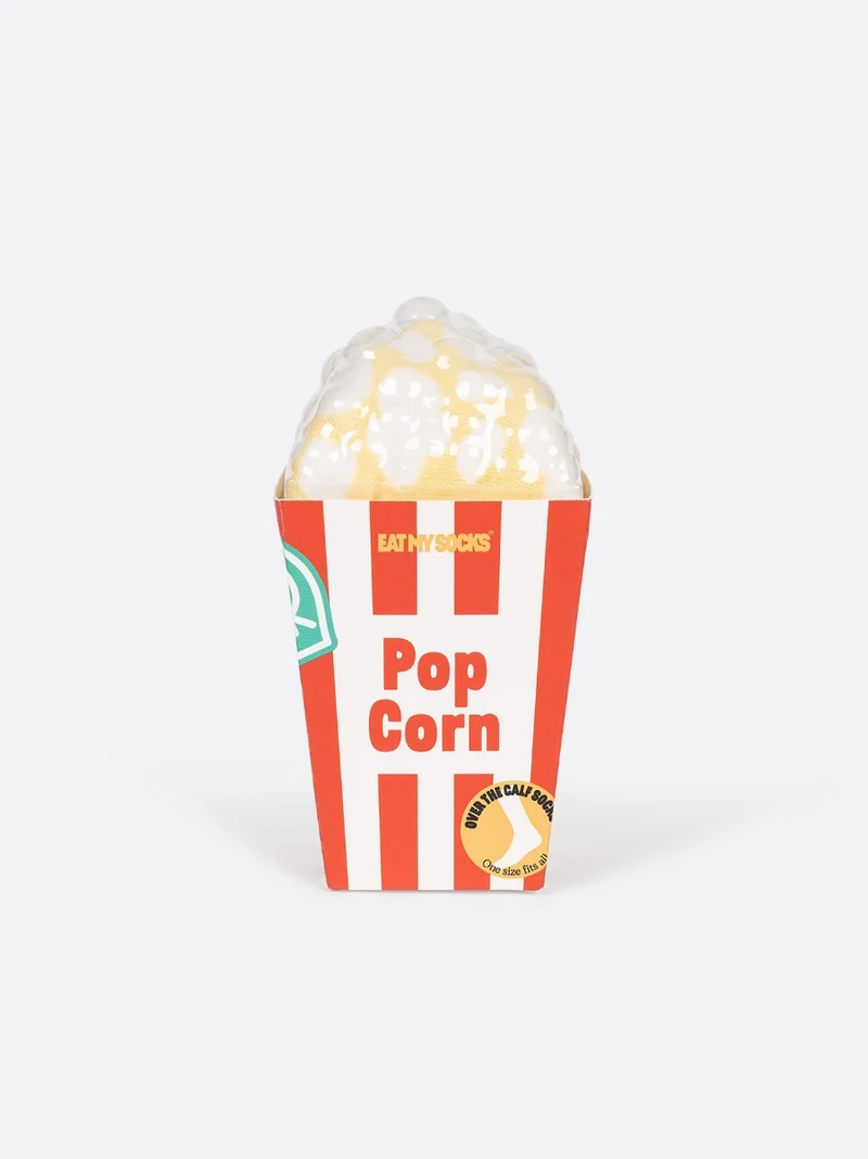 CALZE UNISEX CON POPCORN EAT MY SOCKS
