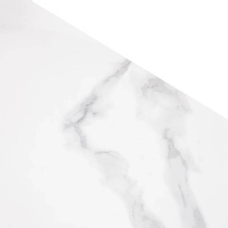 Tavolino da caffè 120 cm MARBELLA ovale effetto marmo