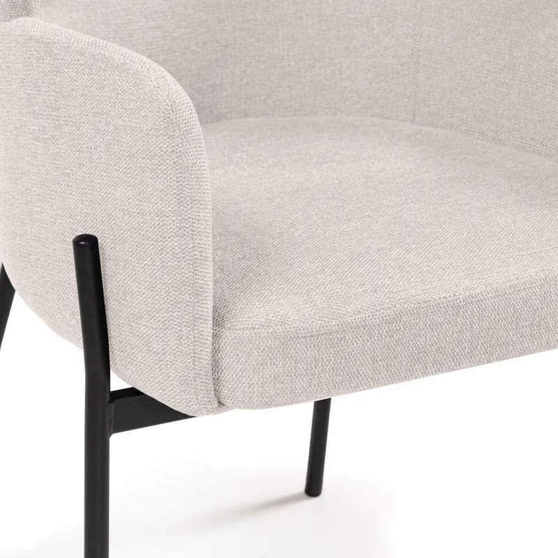 Sedia da pranzo MAREO, beige chiaro