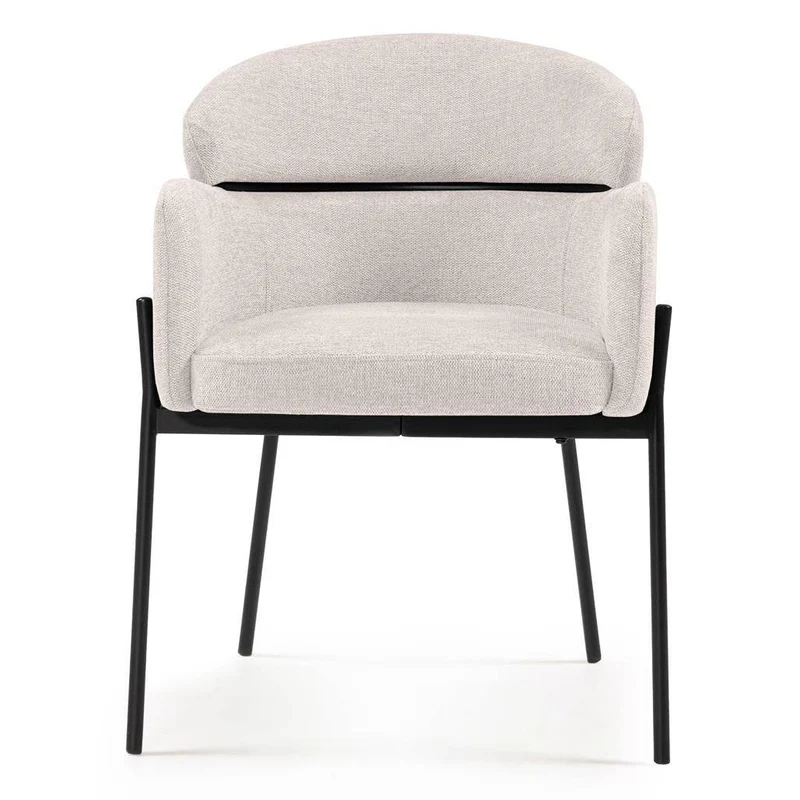 Sedia da pranzo MAREO, beige chiaro