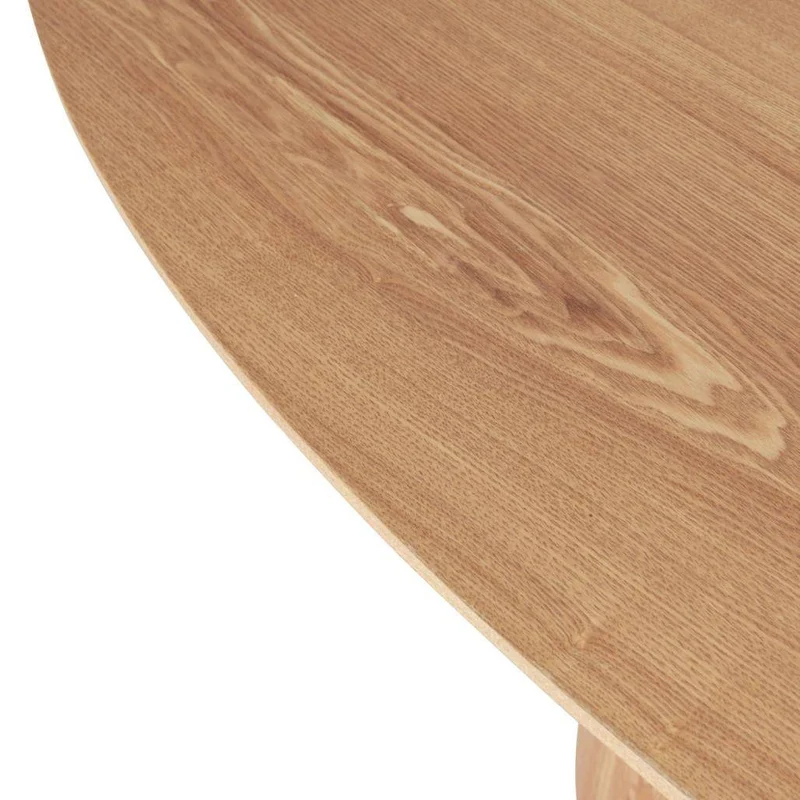 Tavolo da pranzo ovale NOEL 160 cm, frassino naturale