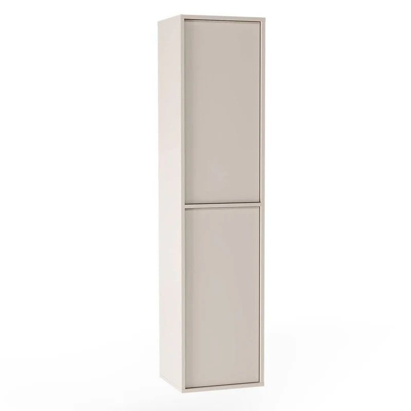 Mobile bagno PLANCK, colonna, cashmere