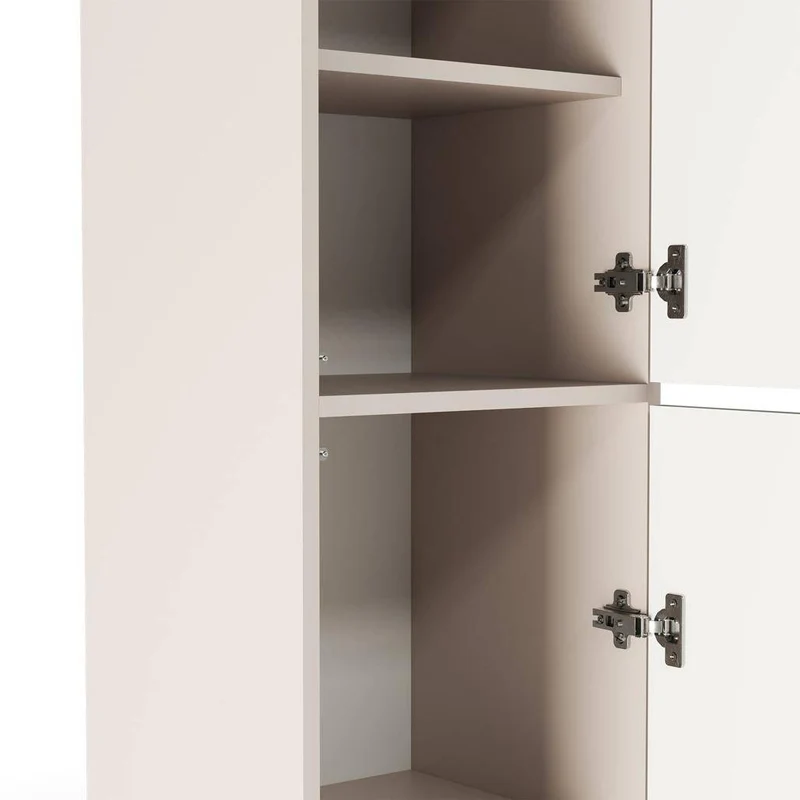 Mobile bagno PLANCK, colonna, cashmere