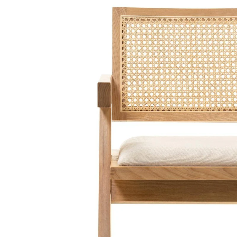 Sedia in legno RENE, intreccia viennese, naturale/beige
