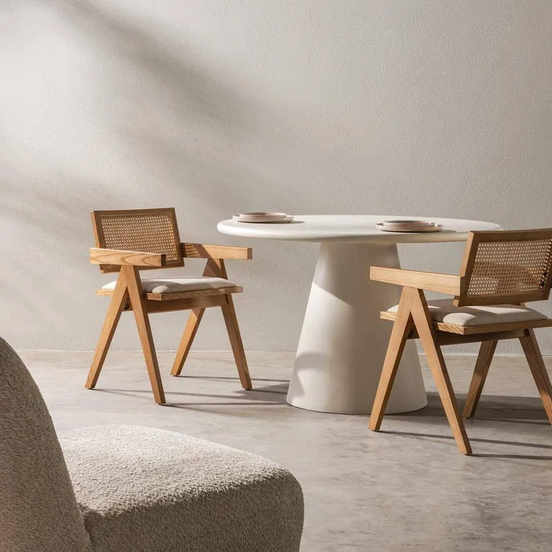 Sedia in legno RENE, intreccia viennese, naturale/beige