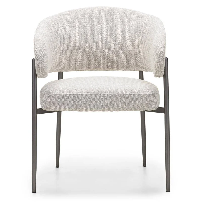Sedia Imbottita UMBRIA, beige/grigio