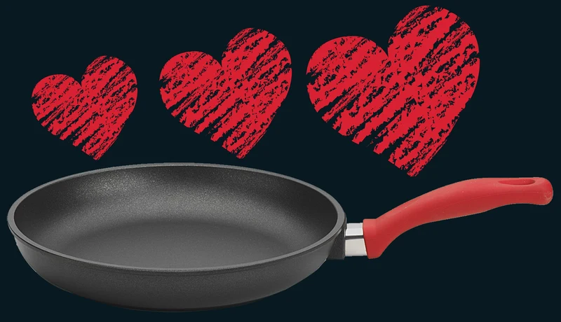 Batteria di Pentole 18 Pezzi in Alluminio Pressofuso Antiaderente Olympia Love