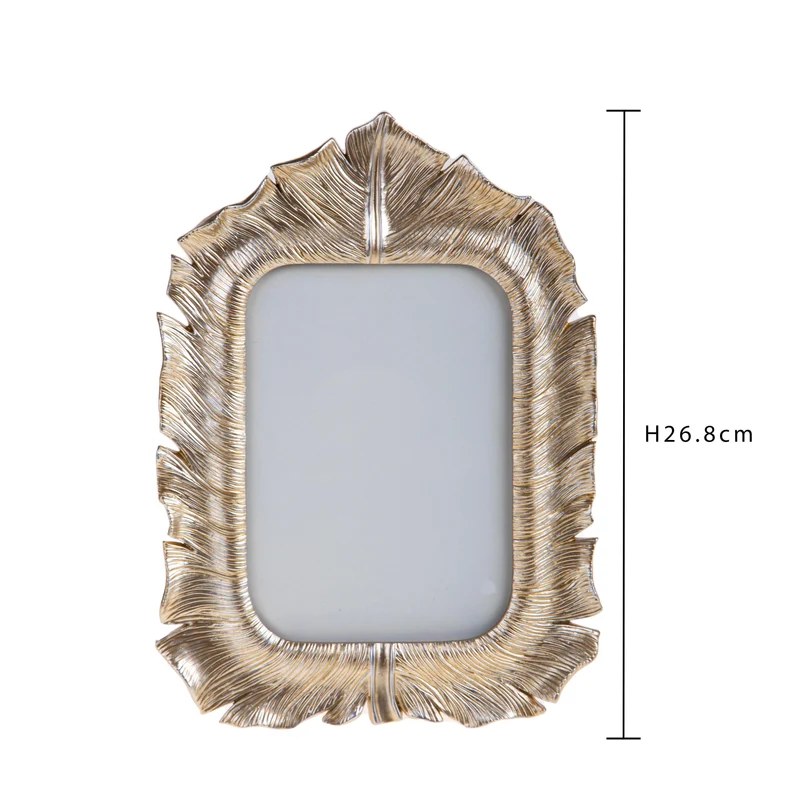 Set 2 Portafoto Rettangolare Foglia 13x18