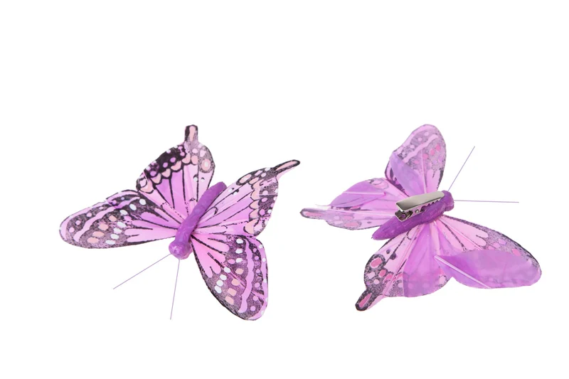 Set 36 Farfalle 10 cm con Clip