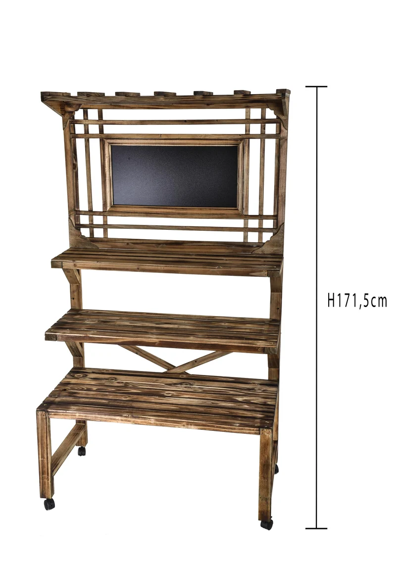 Espositore con 3 Ripiani H 171 cm