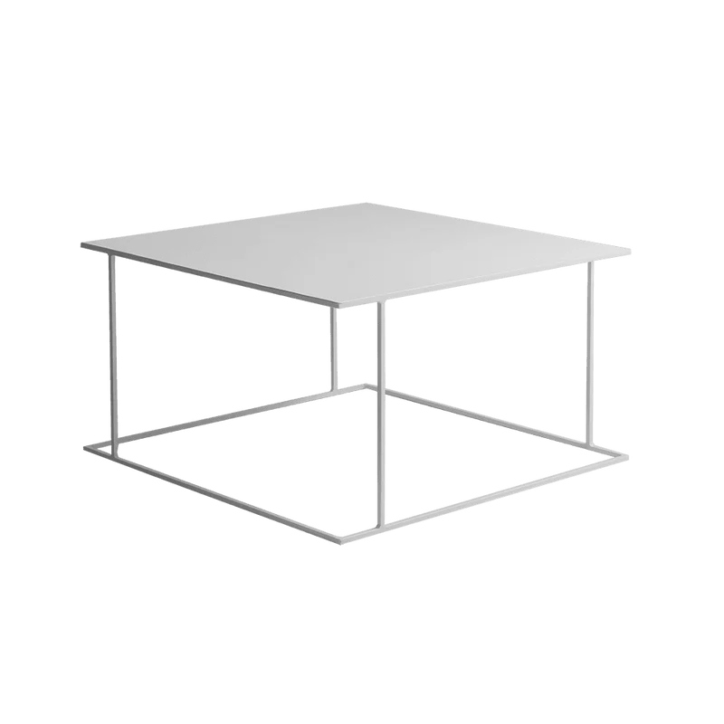 Tavolino WALT METAL 80 - Bianco