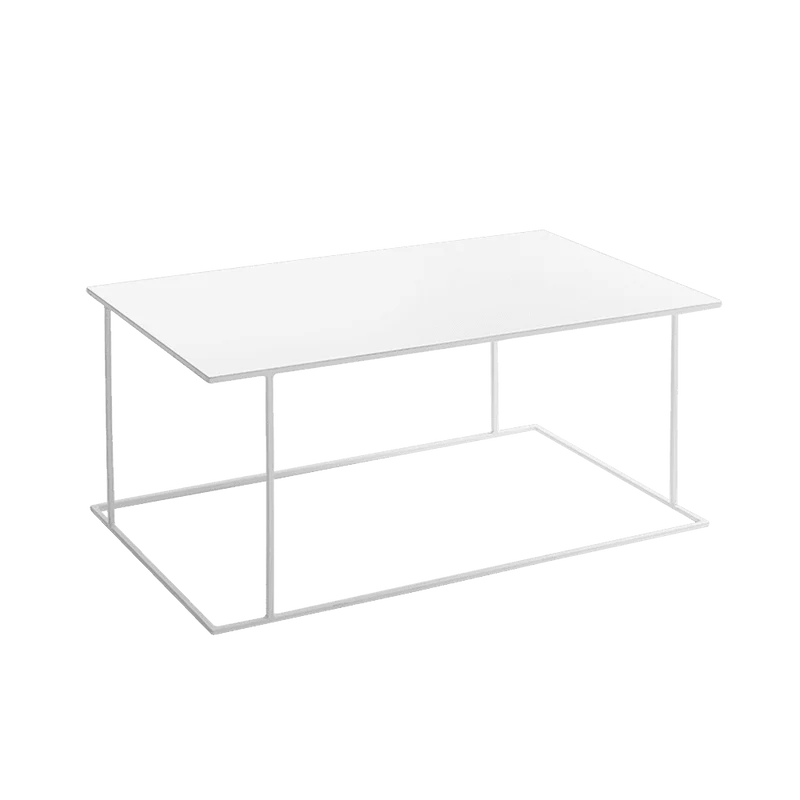 Tavolino WALT METAL 100x60 Bianco