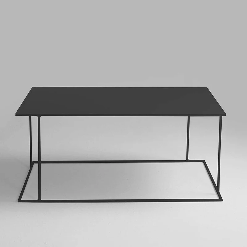 Tavolino WALT METAL 100x100 nero